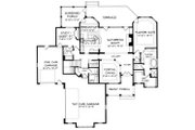 Craftsman Style House Plan - 4 Beds 3 Baths 3826 Sq/Ft Plan #413-115 
