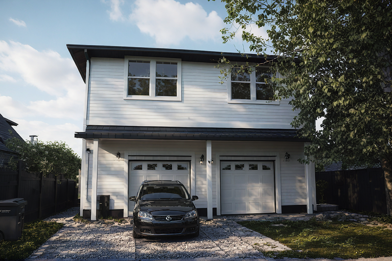 Traditional Style House Plan - 4 Beds 3 Baths 1988 Sq/Ft Plan #515-7 Exterior