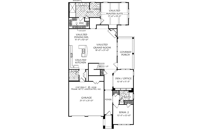 Bungalow Style House Plan - 4 Beds 3 Baths 2896 Sq/Ft Plan #927-504 ...