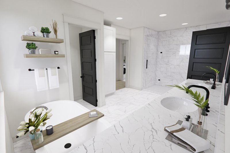 Dream House Plan - Interior - Master Bathroom 2 for Craftsman House Plan #51-1267 - 4 bed, 3.5 bath