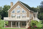 Cabin Style House Plan - 4 Beds 3 Baths 1691 Sq/Ft Plan #1010-148 