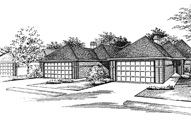 House Plan Design - Traditional Exterior - Front Elevation Plan #45-522
