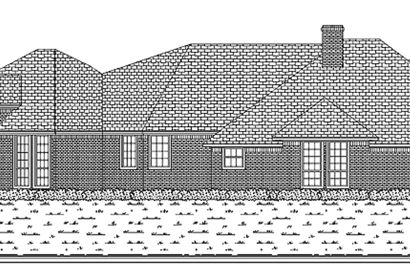 Architectural House Design - Traditional Exterior - Front Elevation Plan #84-725