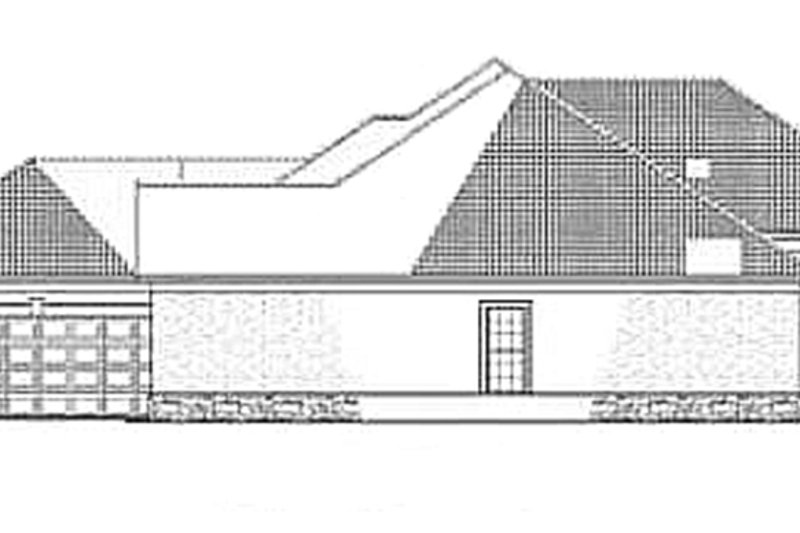 Dream House Plan - Exterior - Other Elevation for Mediterranean House Plan #17-3368 - 4 bed, 2 bath