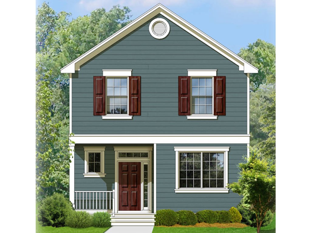 Simple House Design Colonial Simple Roof Colonial House Plans