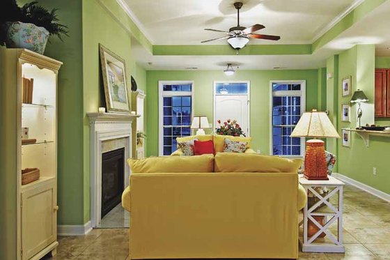 Interior - Family Room for Country House Plan #930-367 - 3 bed, 2 bath