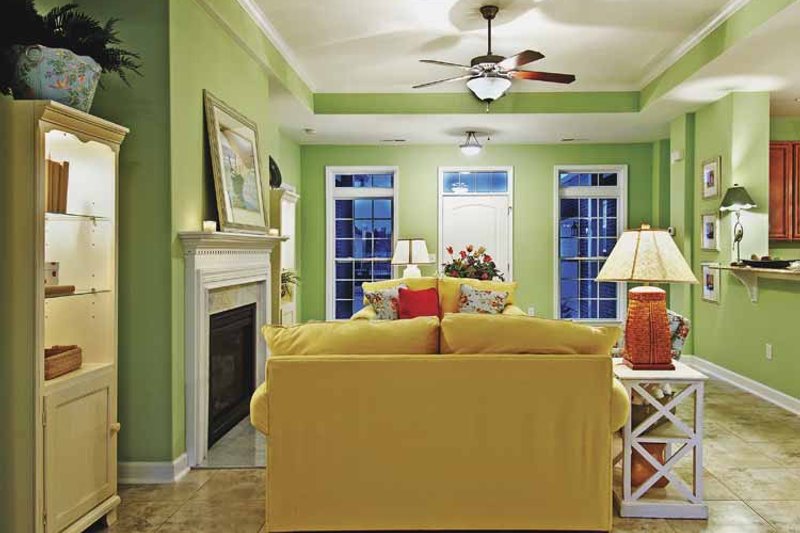 Home Plan - Interior - Family Room for Country House Plan #930-367 - 3 bed, 2 bath
