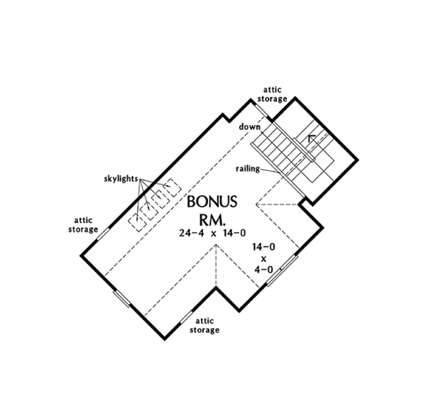 Craftsman Floor Plan - Other Floor Plan #929-962
