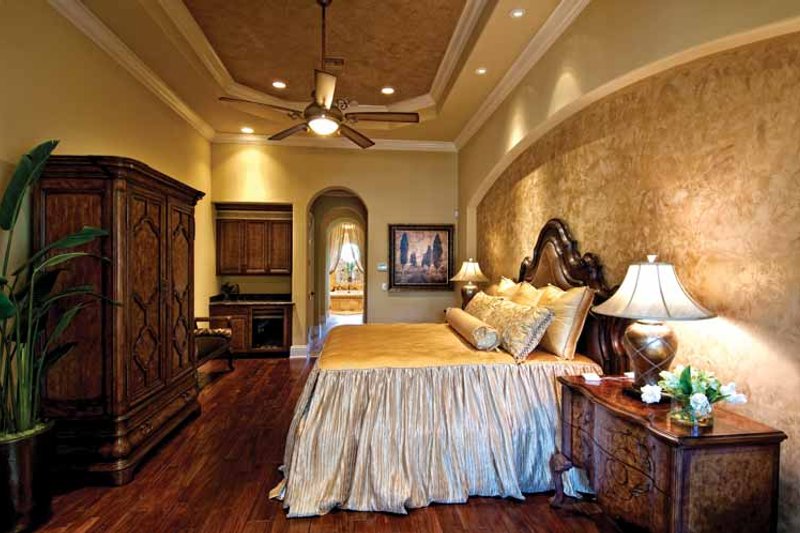 House Design - Interior - Master Bedroom 3 for Mediterranean House Plan #930-440 - 5 bed, 5.5 bath