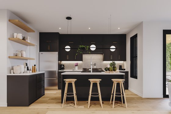 Interior - Kitchen for Farmhouse House Plan #23-2770 - 4 bed, 3 bath