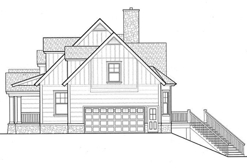 Dream House Plan - Exterior - Other Elevation for Log House Plan #417-564 - 3 bed, 2.5 bath