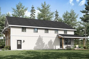 Exterior - Other Elevation for Barndominium House Plan #1070-219 - 1 bed, 1 bath
