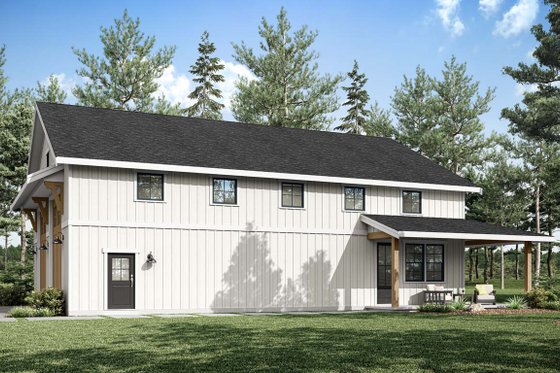 Exterior - Other Elevation for Barndominium House Plan #1070-219 - 1 bed, 1 bath