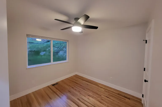 Interior - Bedroom for Bungalow House Plan #123-124 - 3 bed, 2 bath