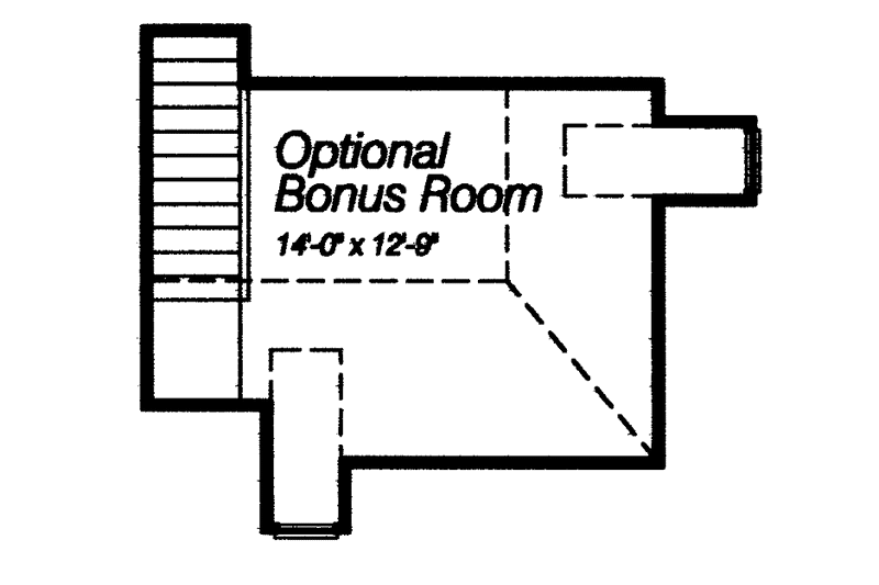 House Blueprint - Floor Plan - Other Floor for Ranch House Plan #946-11 - 4 bed, 3 bath