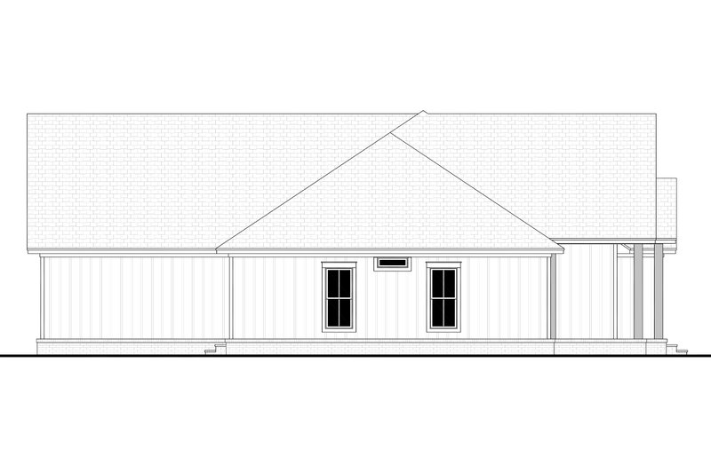 Dream House Plan - Exterior - Other Elevation for Farmhouse House Plan #430-233 - 3 bed, 2.5 bath