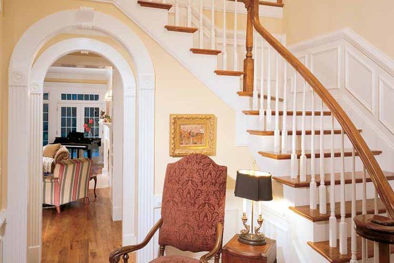 Architectural House Design - Interior - Entry for Classical House Plan #429-85 - 4 bed, 3.5 bath