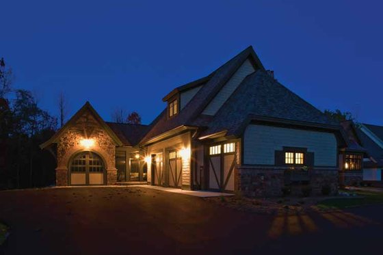 Exterior - Front Elevation 5 for European House Plan #928-180 - 3 bed, 3.5 bath