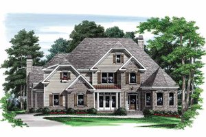 Traditional Exterior - Front Elevation Plan #927-562