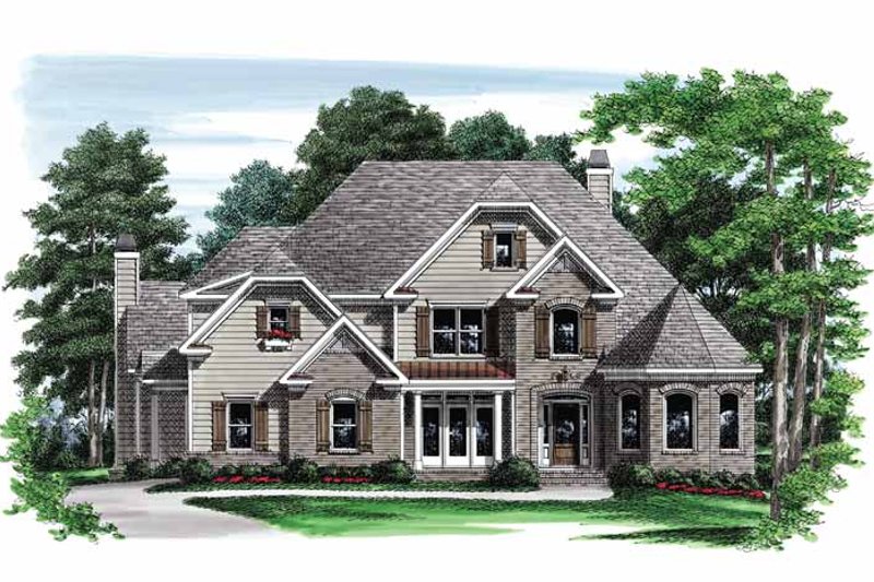 House Plan Design - Traditional Exterior - Front Elevation Plan #927-562