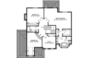 European Style House Plan - 3 Beds 2.5 Baths 2482 Sq/Ft Plan #138-172 