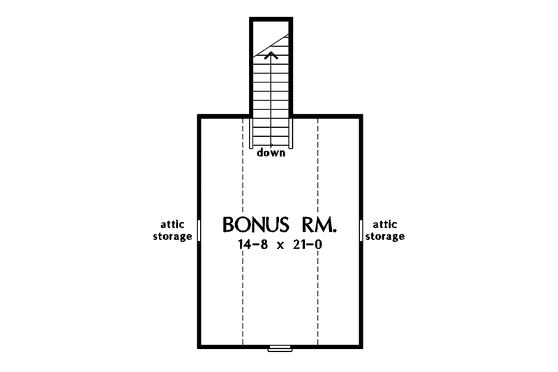 Home Plan - Floor Plan - Upper Floor for Country House Plan #929-673 - 3 bed, 2.5 bath