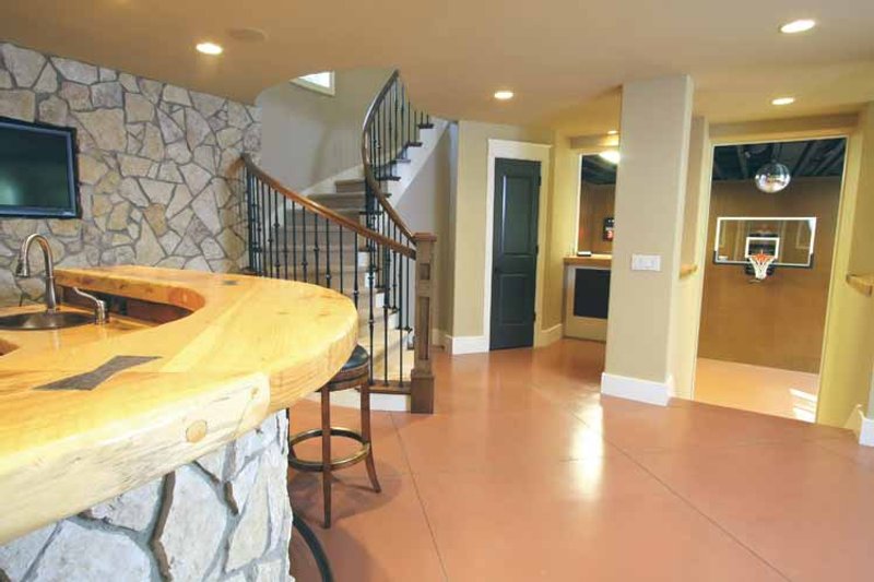 Home Plan - Lower Level Kitchenette