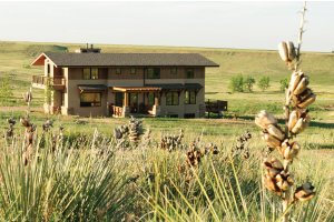 Exterior - Rear Elevation for Contemporary House Plan #1042-16 - 4 bed, 4 bath