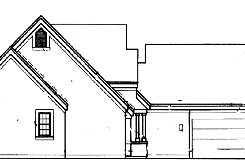 Dream House Plan - Exterior - Other Elevation for Craftsman House Plan #320-657 - 2 bed, 2 bath