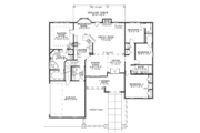 Traditional Style House Plan - 4 Beds 2 Baths 2135 Sq/Ft Plan #17-3264 