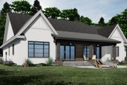 Farmhouse Style House Plan - 3 Beds 2.5 Baths 2277 Sq/Ft Plan #51-1230 Exterior 