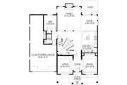 Craftsman Style House Plan - 4 Beds 2.5 Baths 3442 Sq/Ft Plan #132-439 Floor 