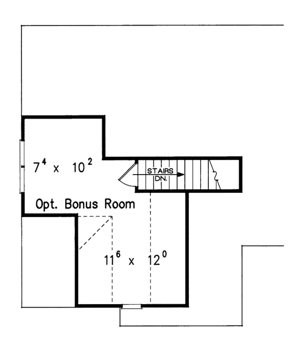 Dream House Plan - Colonial Floor Plan - Other Floor Plan #927-388