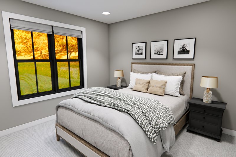 Dream House Plan - Interior - Bedroom for Farmhouse House Plan #51-1366 - 4 bed, 3.5 bath