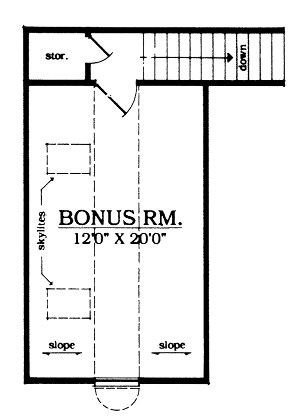 House Plan Design - Country Floor Plan - Upper Floor Plan #42-576