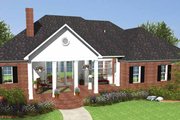 Country Style House Plan - 3 Beds 3.5 Baths 1990 Sq/Ft Plan #406-9629 