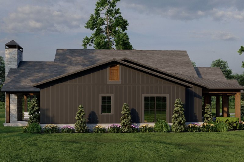 Dream House Plan - Exterior - Other Elevation 8 for Farmhouse House Plan #923-370 - 4 bed, 2.5 bath