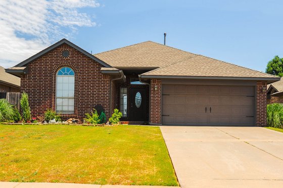 Exterior - Front Elevation for Traditional House Plan #65-372 - 3 bed, 2 bath