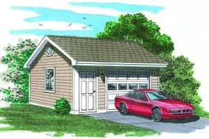 Traditional Exterior - Front Elevation Plan #47-498