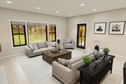 Farmhouse Style House Plan - 3 Beds 2.5 Baths 1621 Sq/Ft Plan #51-1386 