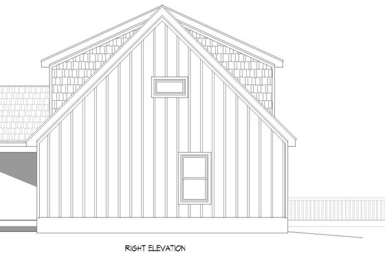 Exterior - Other Elevation 1 for Traditional House Plan #932-478 - 3 bed, 2.5 bath