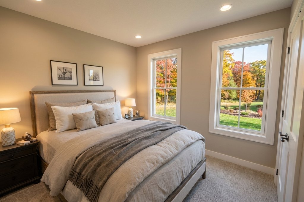 Interior - Bedroom 1 for Farmhouse House Plan #51-1514 - 3 bed, 2.5 bath