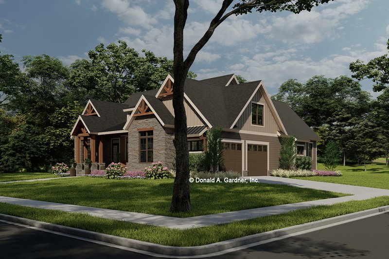 House Plan Design - Exterior - Other Elevation for Craftsman House Plan #929-1179 - 3 bed, 2.5 bath