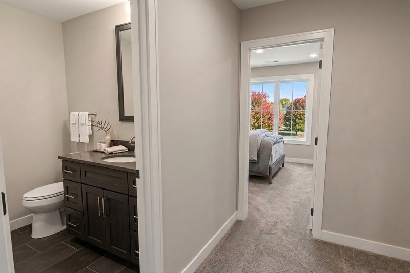 House Plan Design - Interior - Bathroom 1 for Craftsman House Plan #51-1537 - 3 bed, 2.5 bath
