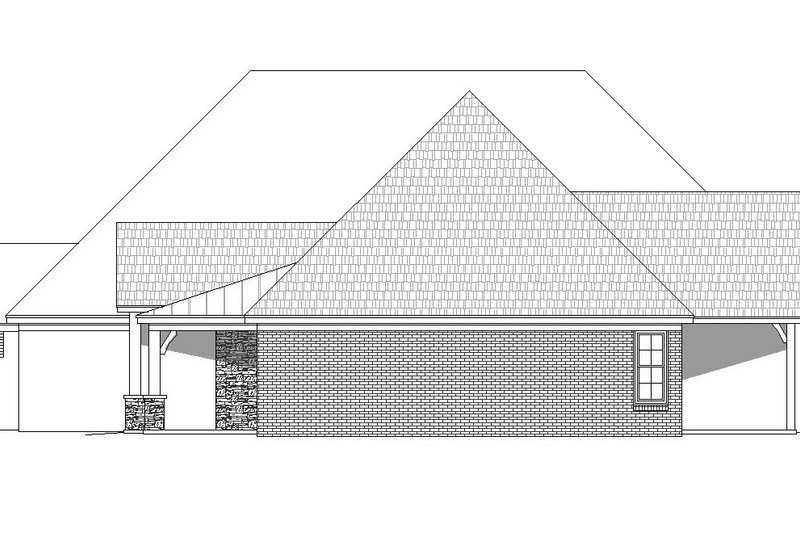 House Blueprint - Exterior - Other Elevation 1 for Country House Plan #932-313 - 3 bed, 3.5 bath
