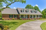 Traditional Style House Plan - 4 Beds 4 Baths 3217 Sq/Ft Plan #17-298 Exterior 