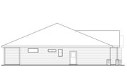 Cottage Style House Plan - 3 Beds 2 Baths 1829 Sq/Ft Plan #124-1058 Exterior 