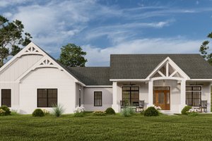 Farmhouse Exterior - Front Elevation Plan #1089-28