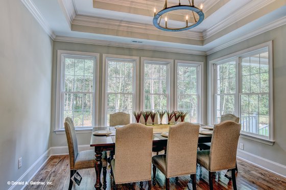 Interior - Dining Room for Ranch House Plan #929-1013 - 3 bed, 2 bath