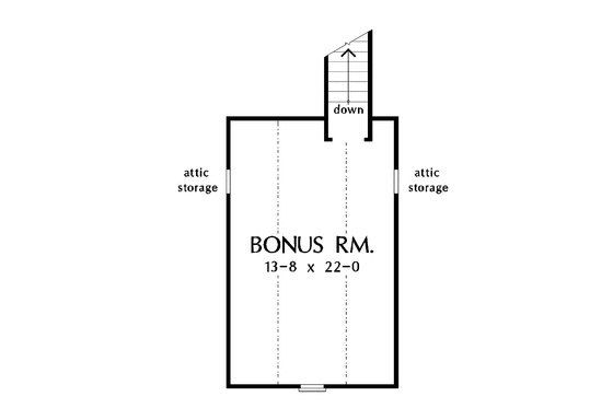 Floor Plan - Other Floor for Country House Plan #929-317 - 3 bed, 2 bath